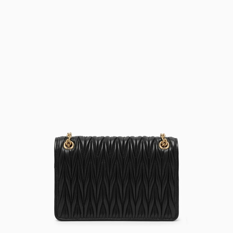Miu Miu Black MatelassÃƒÆ’Ã‚Â© Leather Bag Women