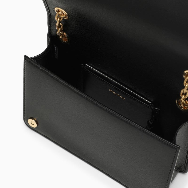 Miu Miu Black MatelassÃƒÆ’Ã‚Â© Leather Bag Women