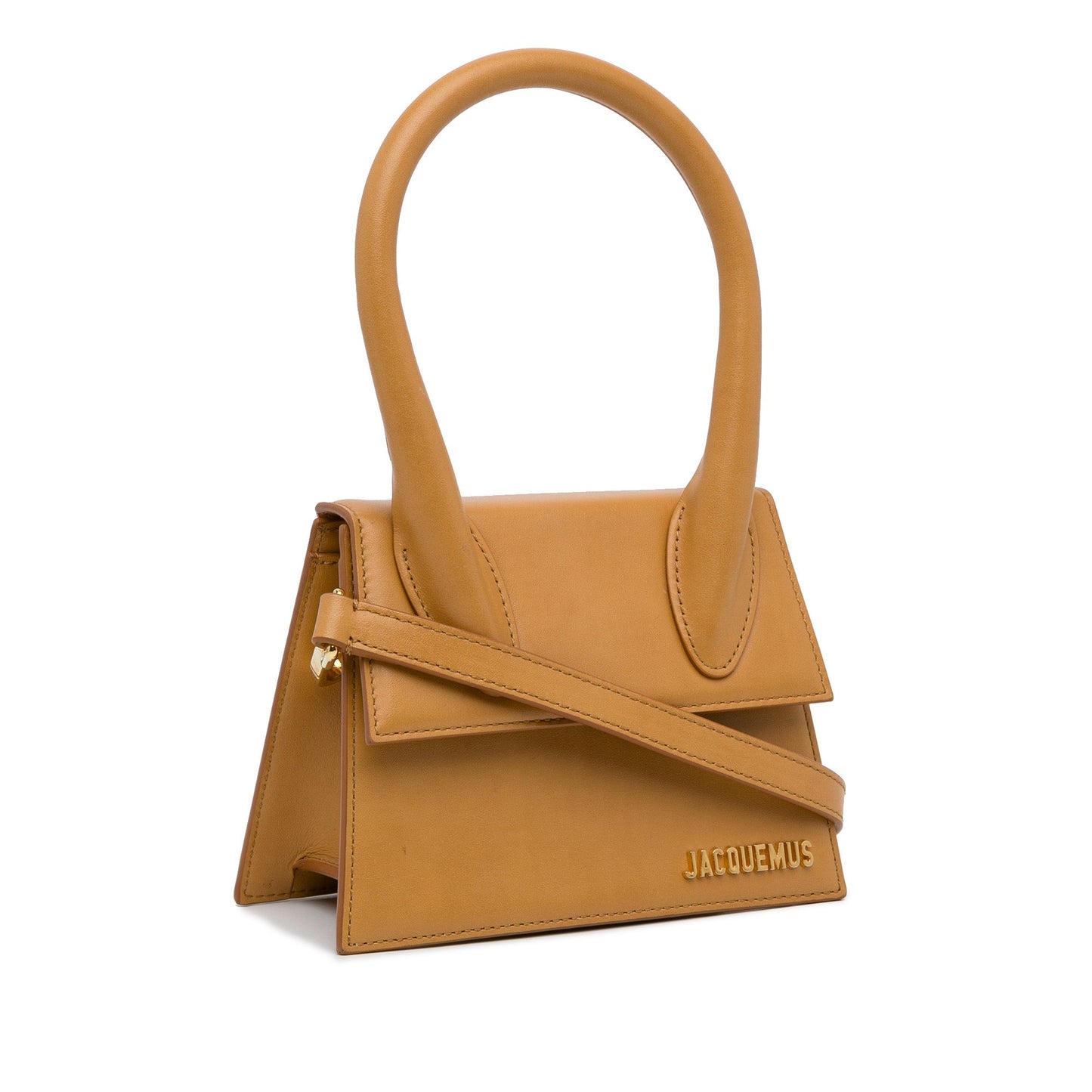 Jacquemus Le Chiquito Moyen Beige Leather