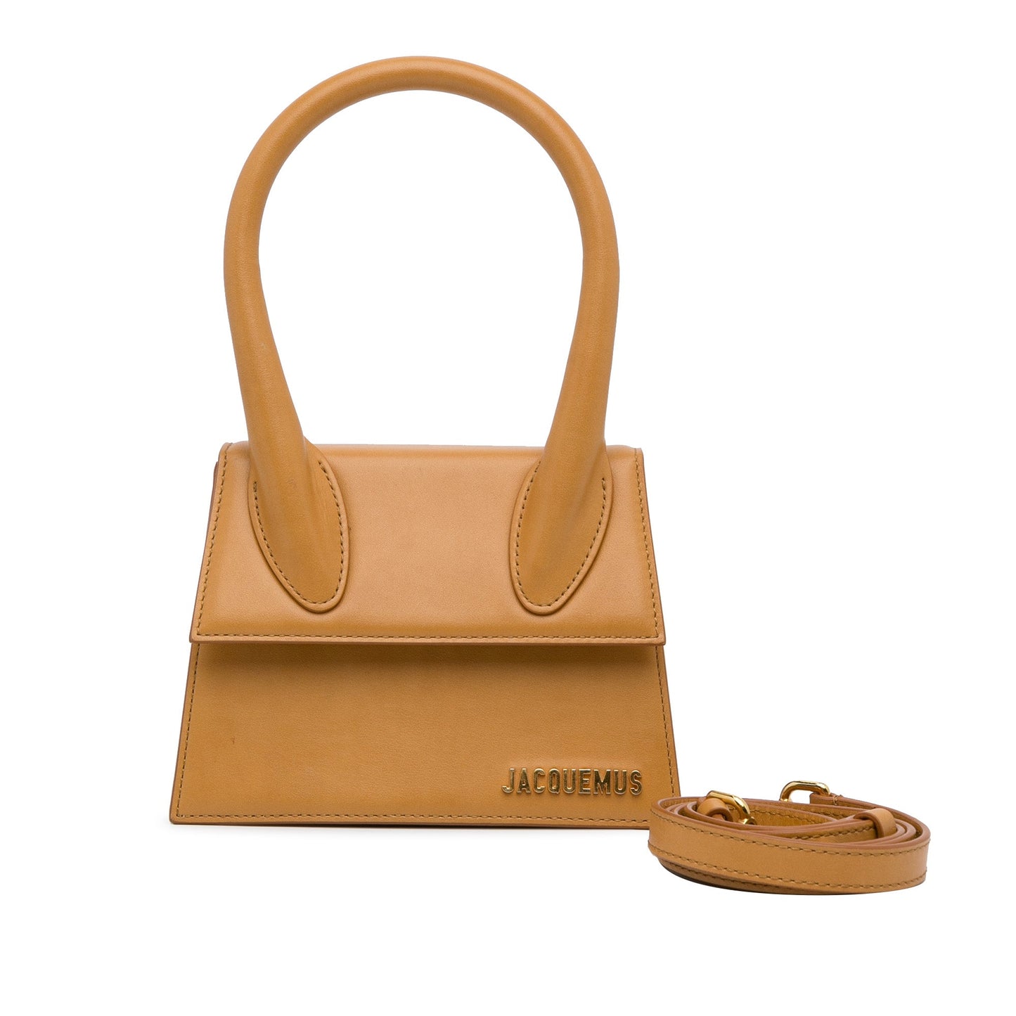 Jacquemus Le Chiquito Moyen Beige Leather