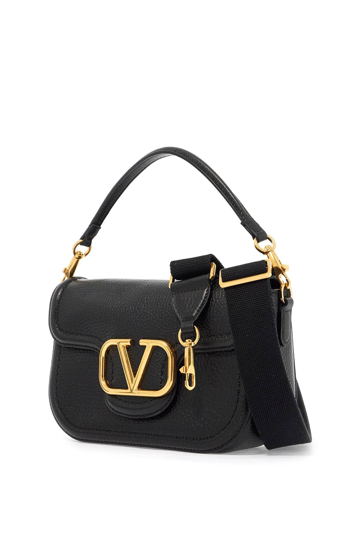 Valentino Garavani Alltime Hammered Leather Shoulder Bag Women