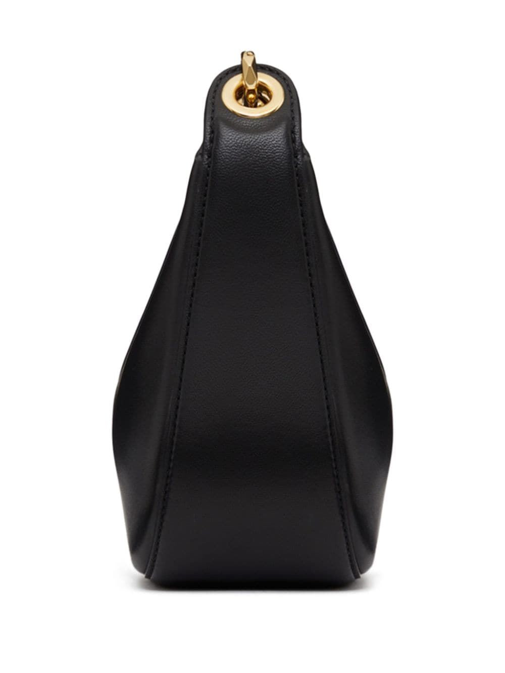 MINI VLOGO MOON BAG IN NAPPA LEATHER WITH CHAIN
