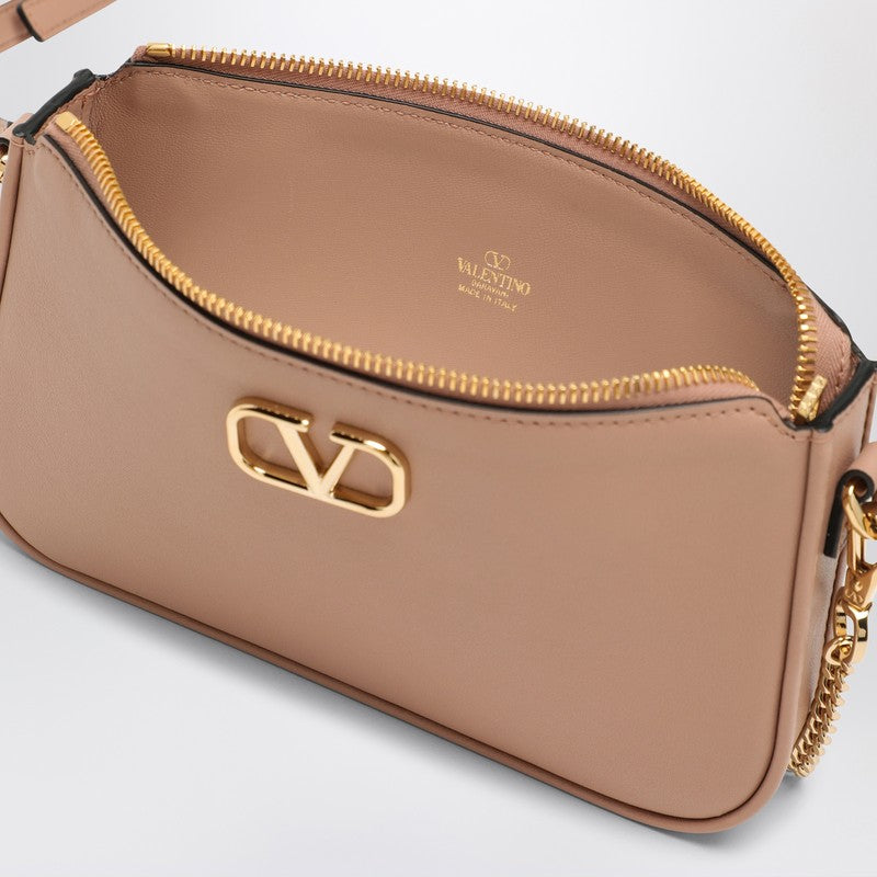 Valentino Garavani Cinnamon Rose Leather Vlogo Signature Mini Bag Women