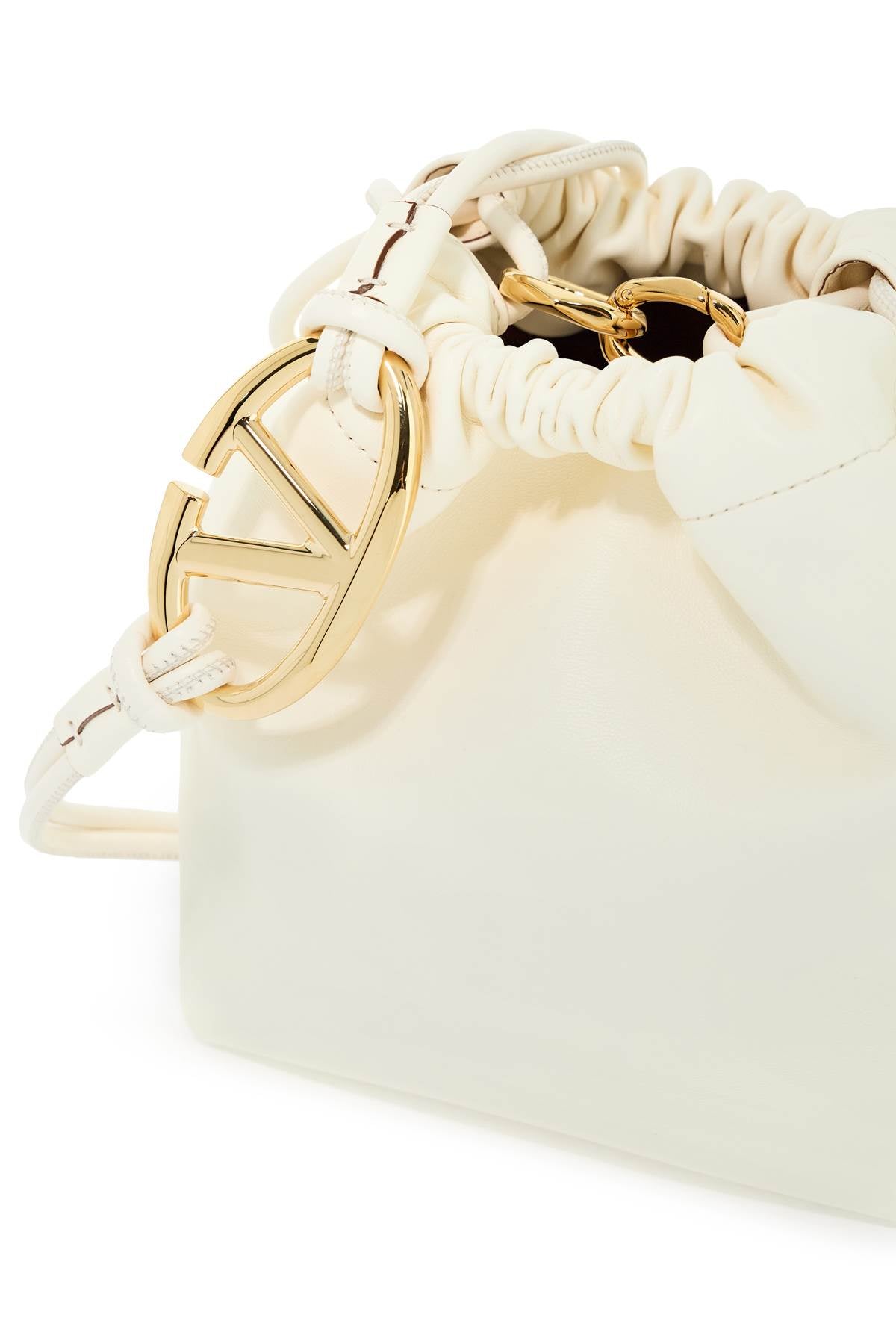 Valentino Garavani Mini Vlogo Bucket Bag With Pouf Women