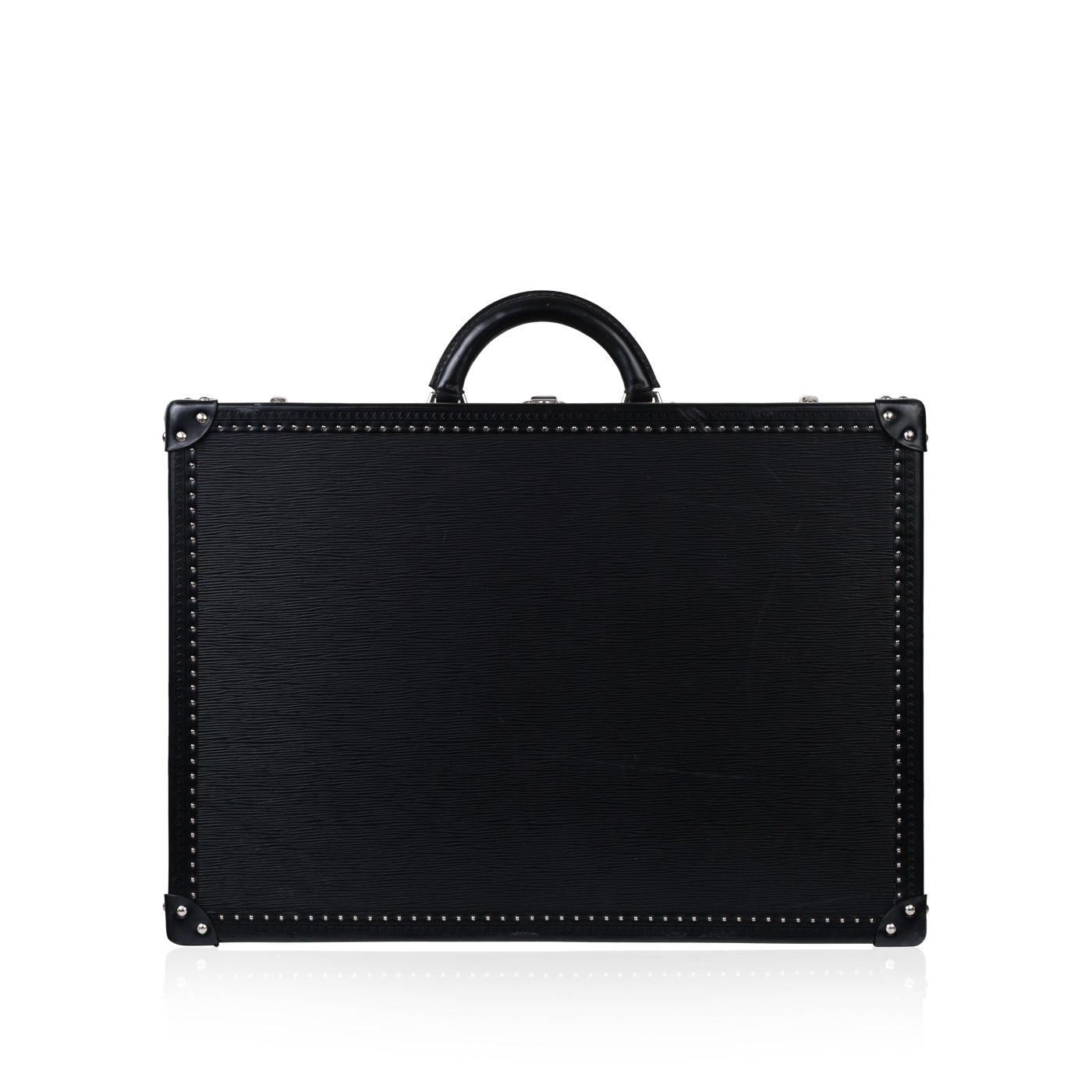 Louis Vuitton Epi Black Leather Trunk
