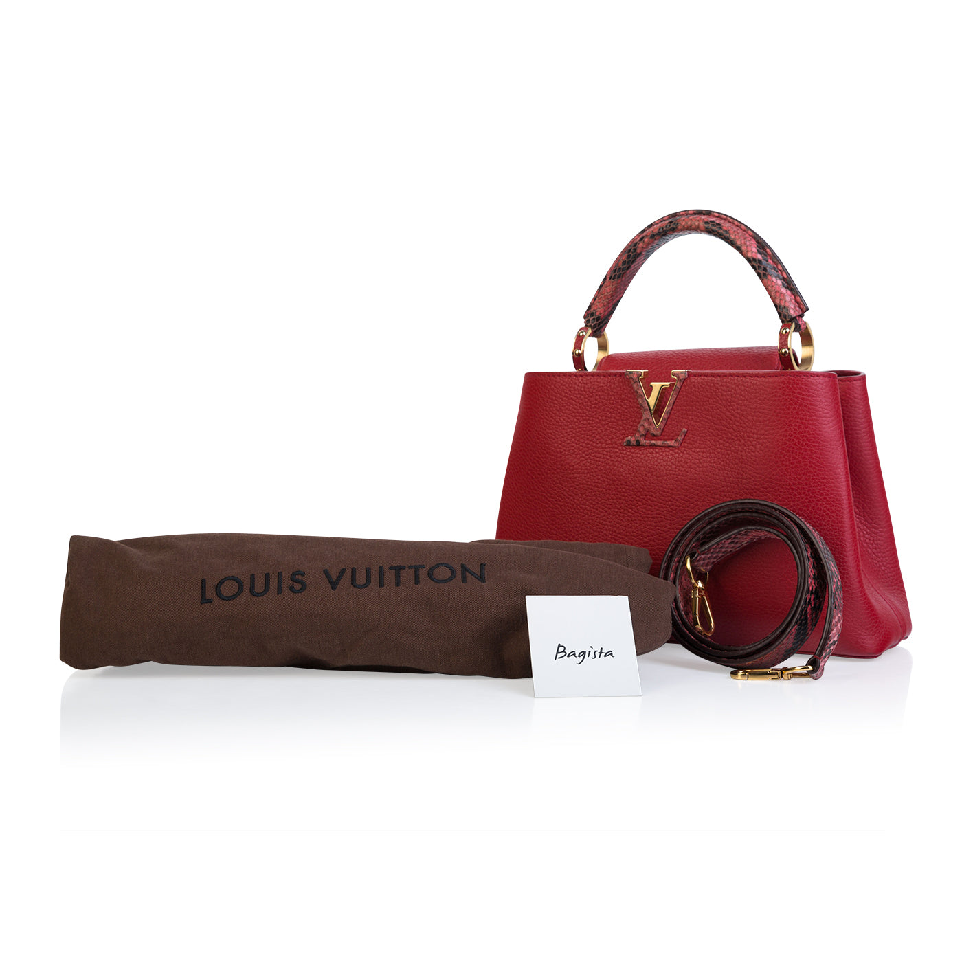 Louis Vuitton Capucines BB Python