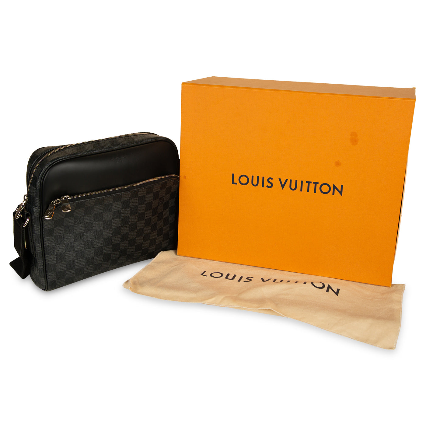 Louis Vuitton Dayton Reporter PM - Damier Graphite