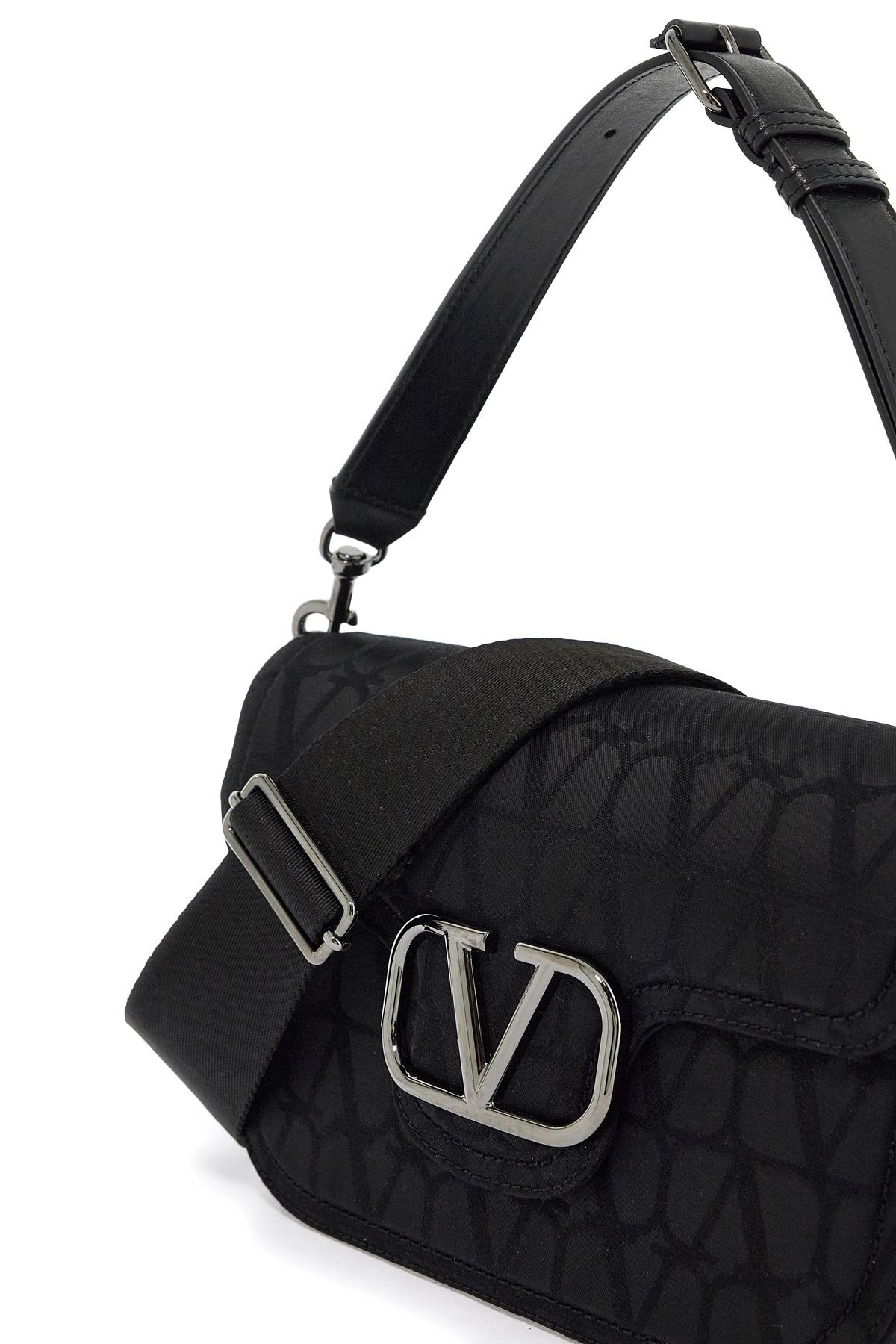 Valentino Garavani Iconographer Toile Shoulder Bag Men