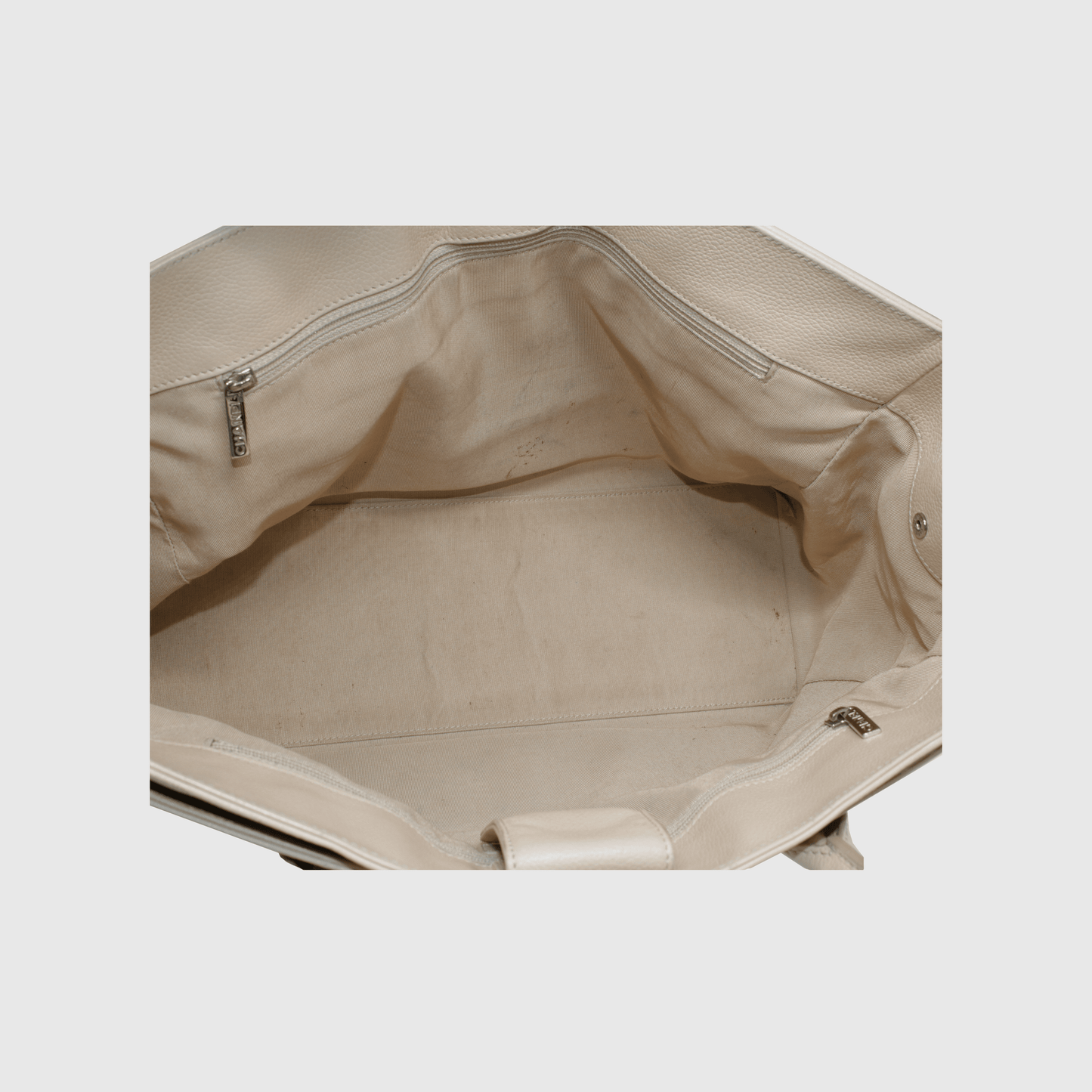 Cream  Executive Cerf Tote Bag
