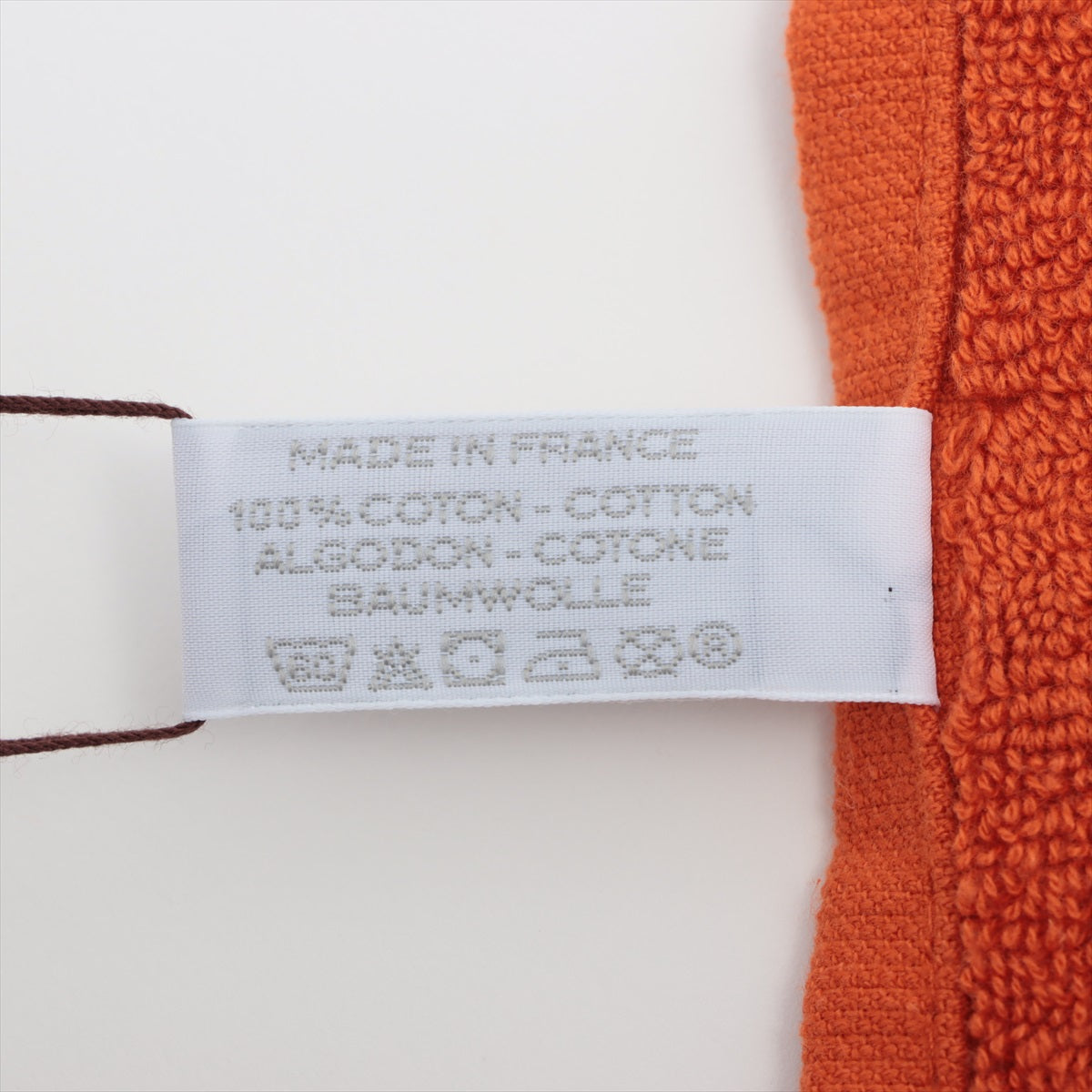HermÃƒÆ’Ã‚Â¨s Hand Towel Set White & Orange