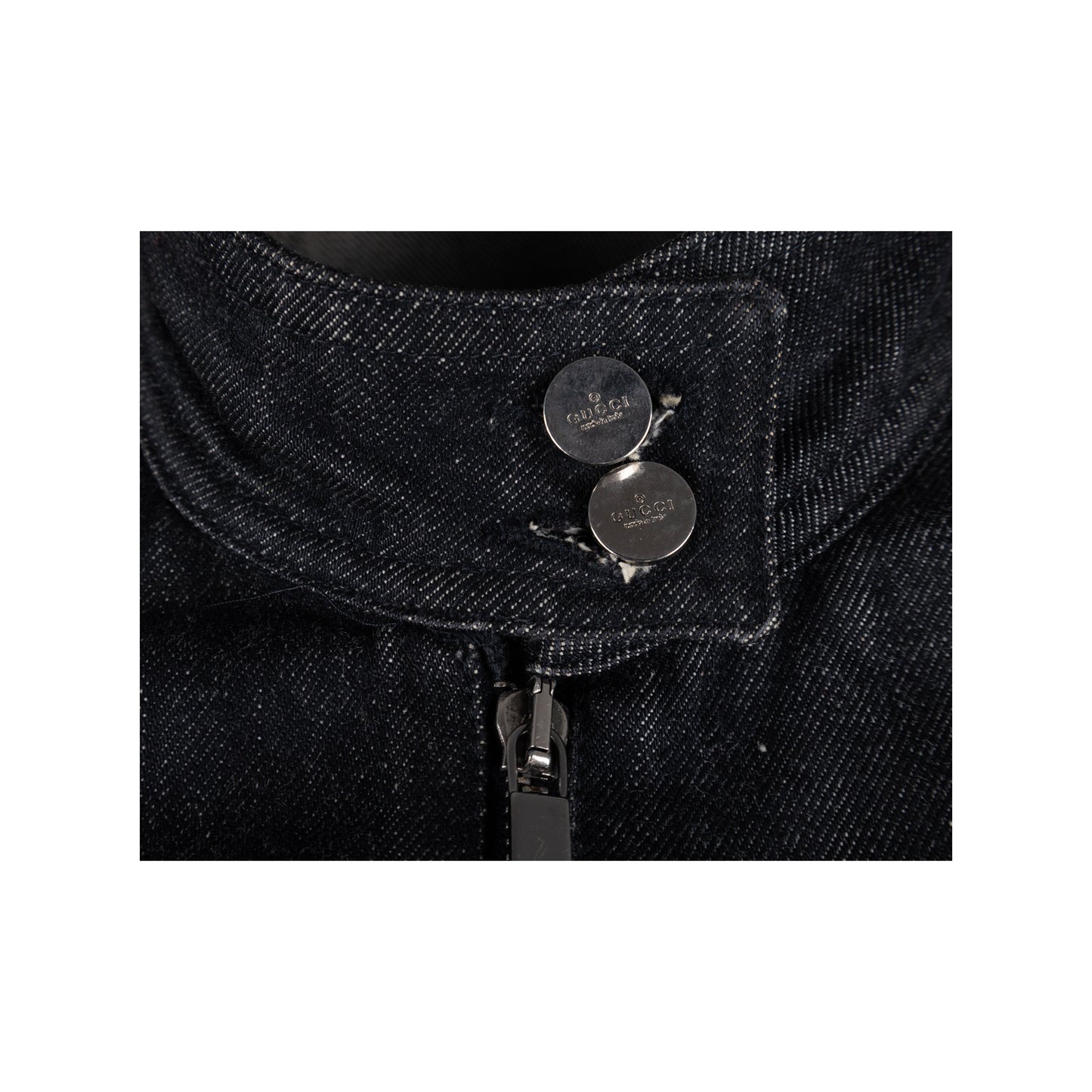Gucci Denim Biker Jacket - '10s
