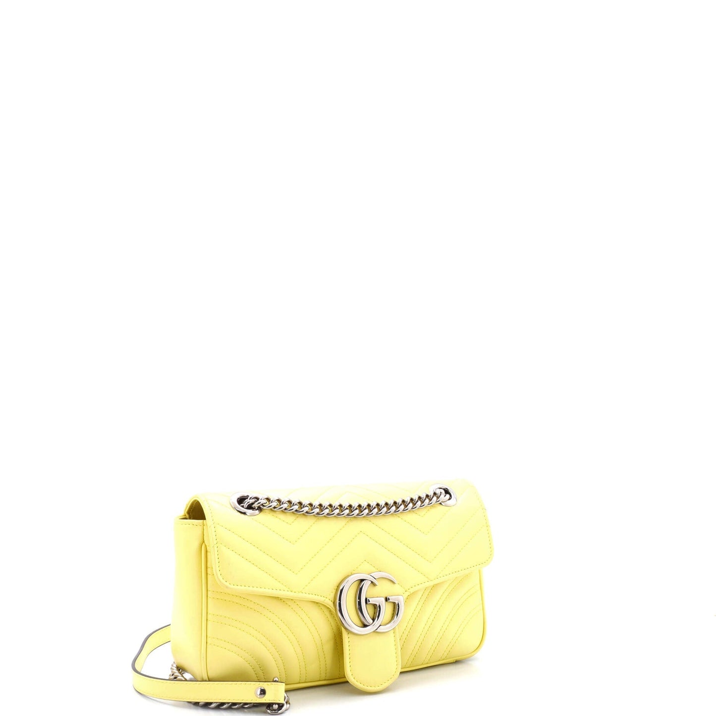 GG Marmont Flap Bag Matelasse Leather Small
