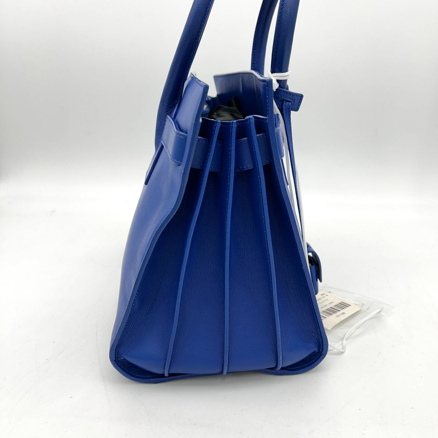 SAINT LAURENT Calfskin Small Sac De Jour Royal Blue LA12500