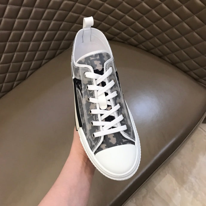 GLM - DIR B23 Black and White LOW-TOP SNEAKER