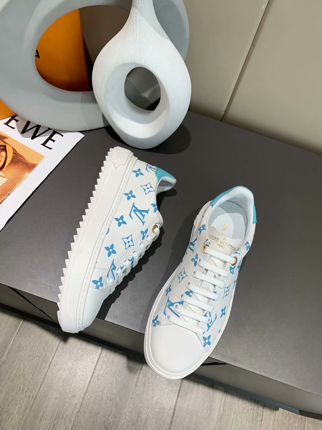 GLM - LUV Casual Low Blue White Sneaker