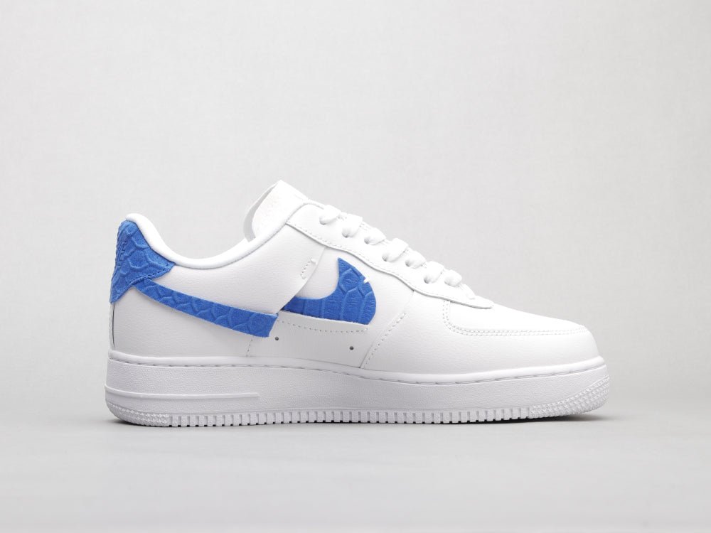 GLM - AF1 White red blue snake pattern