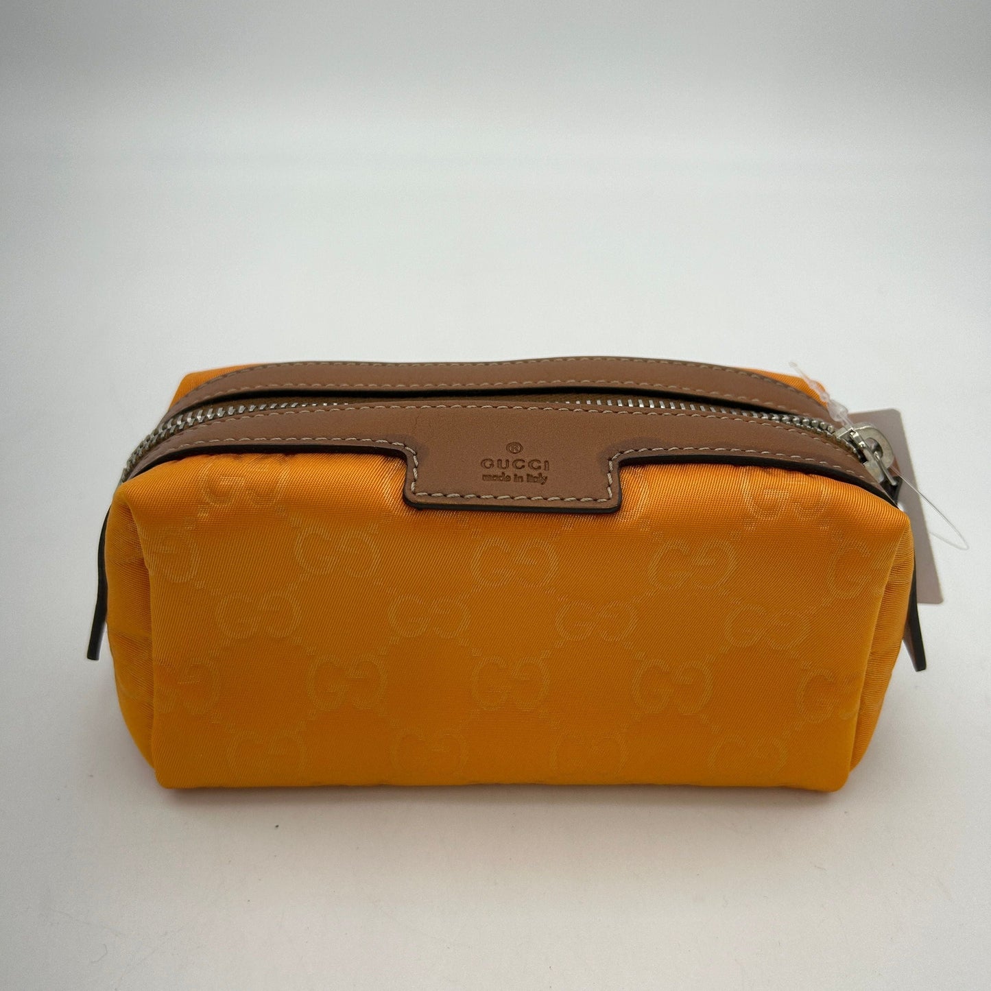 GUCCI Nylon Monogram Small Cosmetic Case Blue ITSYRWQXOH9O