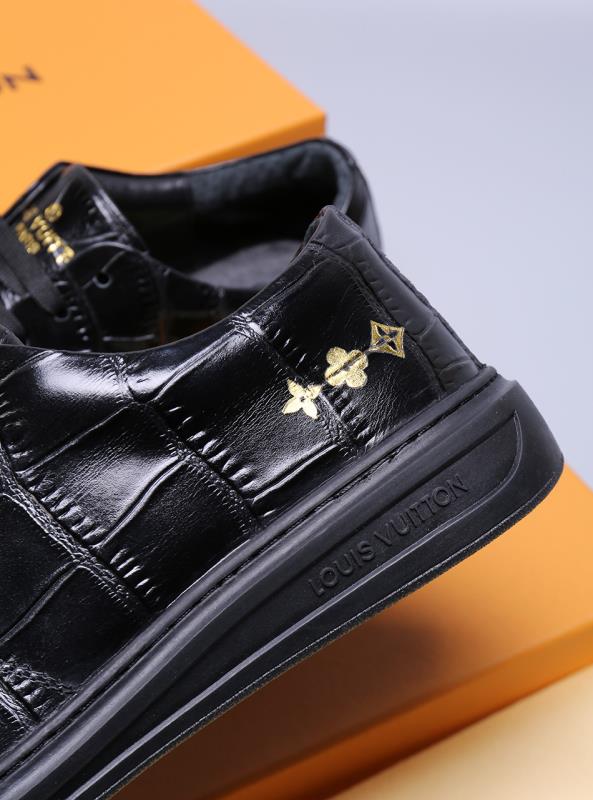 GLM - LUV Alligator Black Sneaker