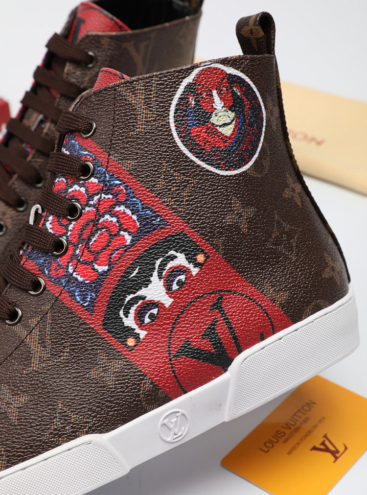 GLM - LUV Stellar Trainer Boot Brown Sneaker