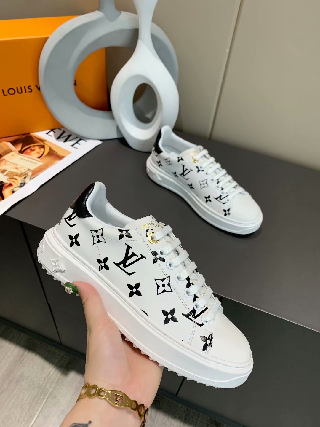 GLM - LUV Time Out Black Sneaker