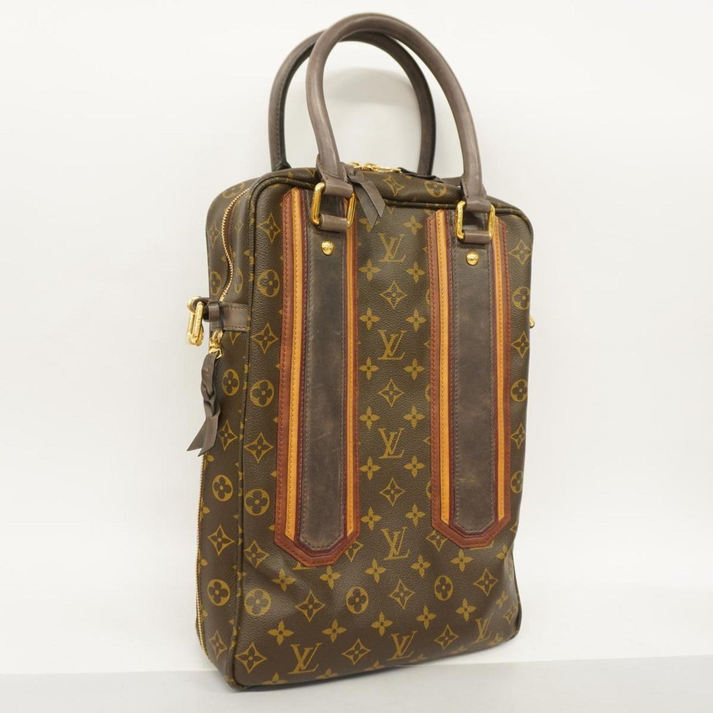 Louis Vuitton Bequia  Canvas Handbag ()