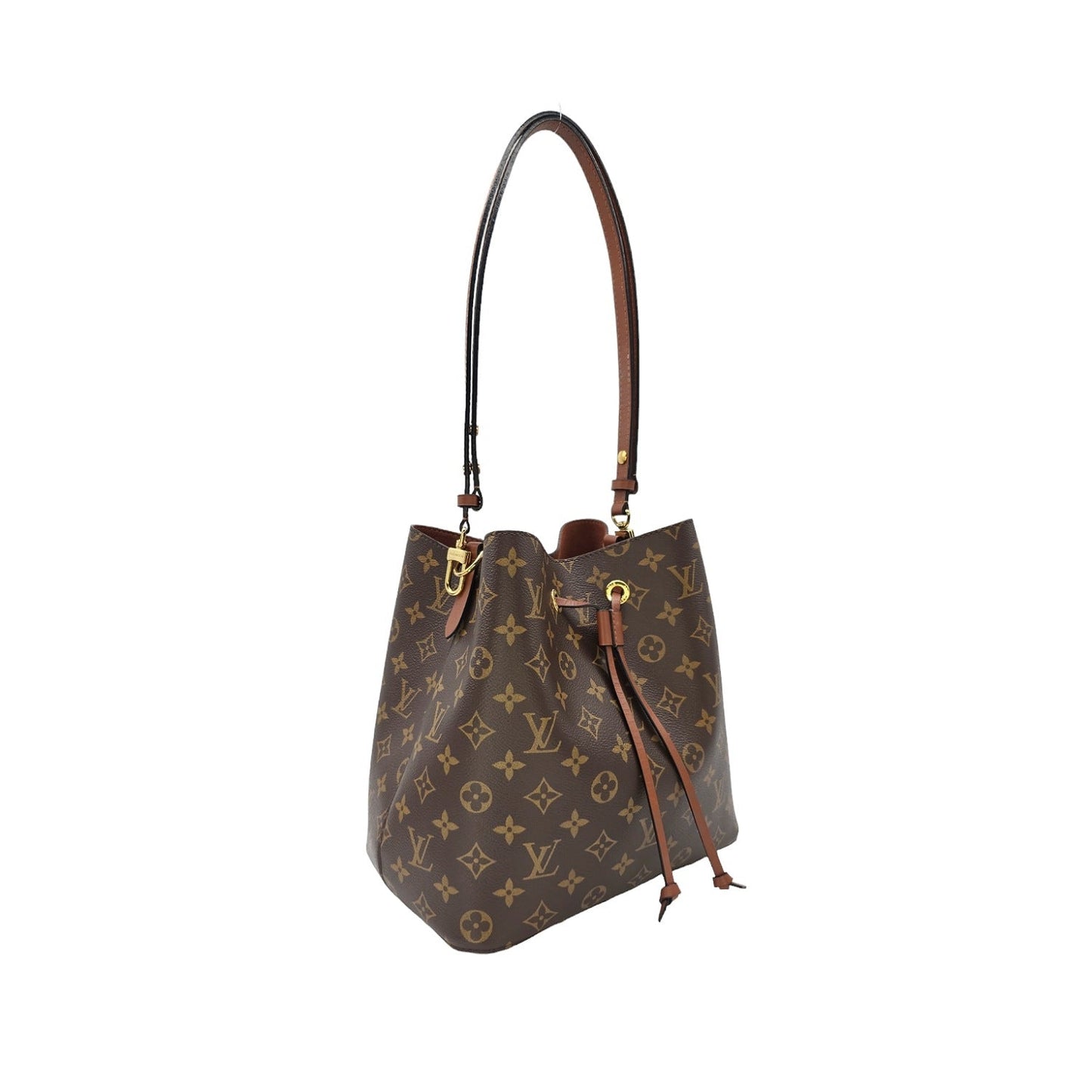 Louis Vuitton Monogram Caramel NÃ©oNoÃ© MM Bucket Bag