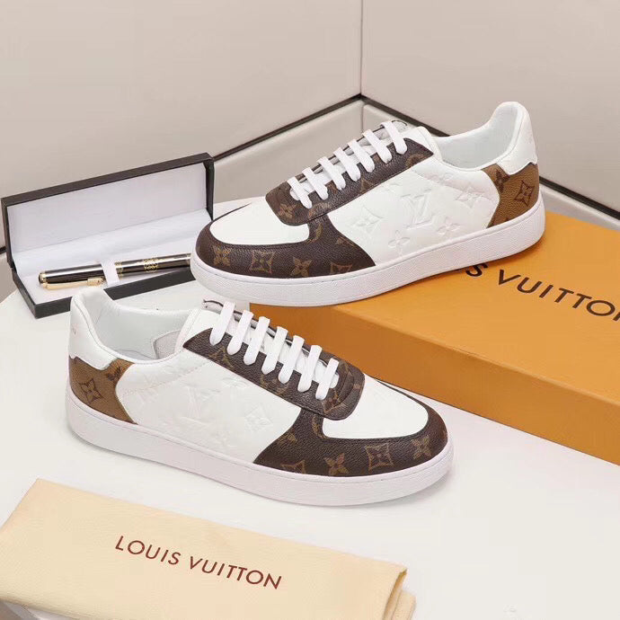 GLM - LUV Casual Low White Brown Sneaker