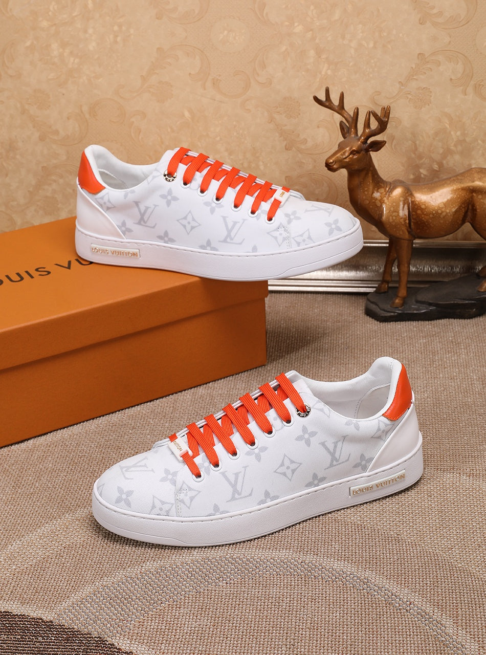 GLM - LUV Time Out Orange And White Sneaker