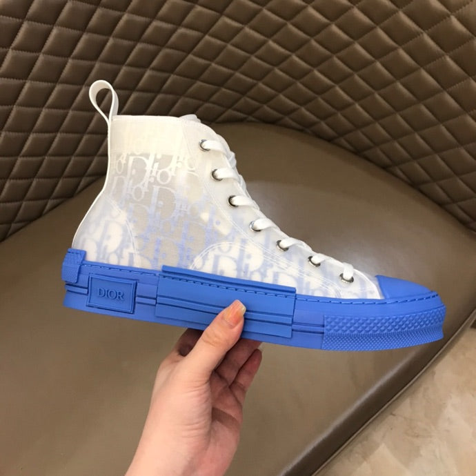 GLM - DIR B23 Oblique Gradient Blue  HIGH-TOP SNEAKER