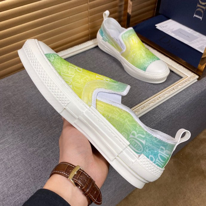 GLM - DIR B23 Slip Yellow And White LOW-TOP SNEAKER