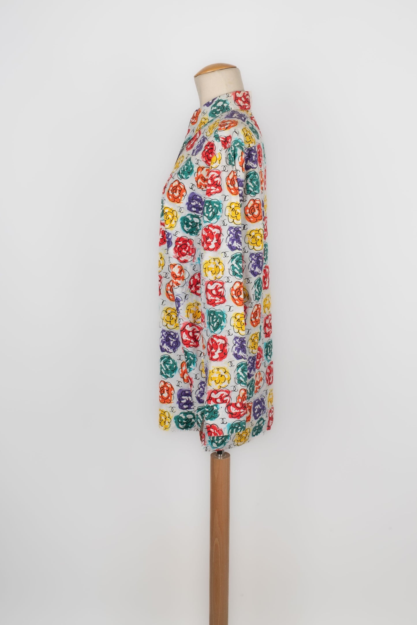 Chemise Ã  fleurs Chanel