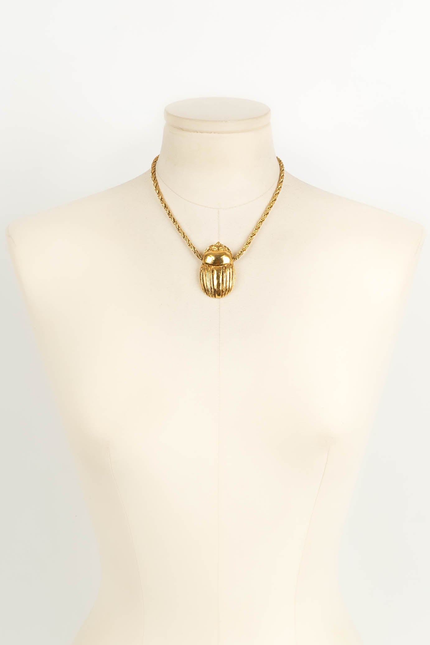 Collier "ScarabÃƒÆ’Ã‚Â©e" Chanel