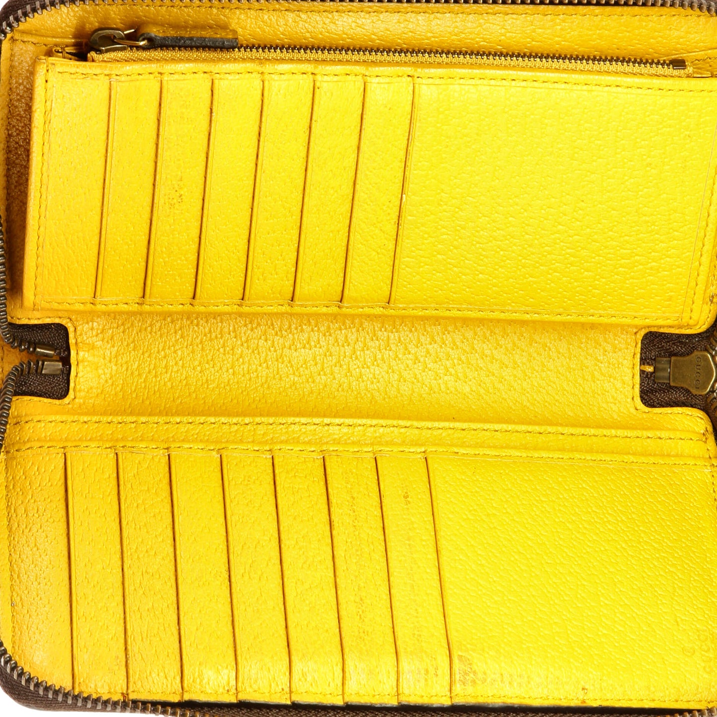 Neo Vintage Zip Around Wallet GG Coated Canvas