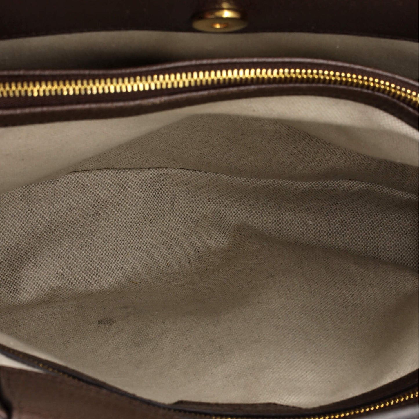 Diana NM Bamboo Handle Tote Printed GG Coated Canvas and Studded Leather Medium