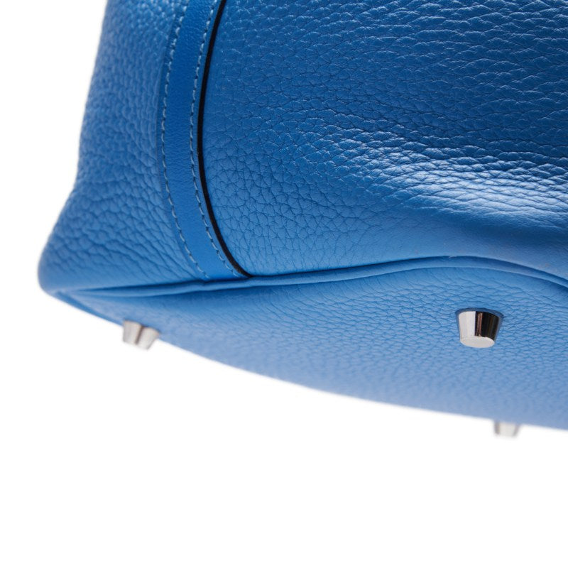 HERMES Picotin Lock MM Handbag  Clemence  Blue Paradise Blue Paradise Handbag  Handbag Lady Handbag Hybrid ÃƒÂ£Ã¢â€šÂ¬Ã‚Â ShipÃƒÂ£Ã¢â€šÂ¬Ã¢â‚¬Ëœ Himalan Bookstore Online