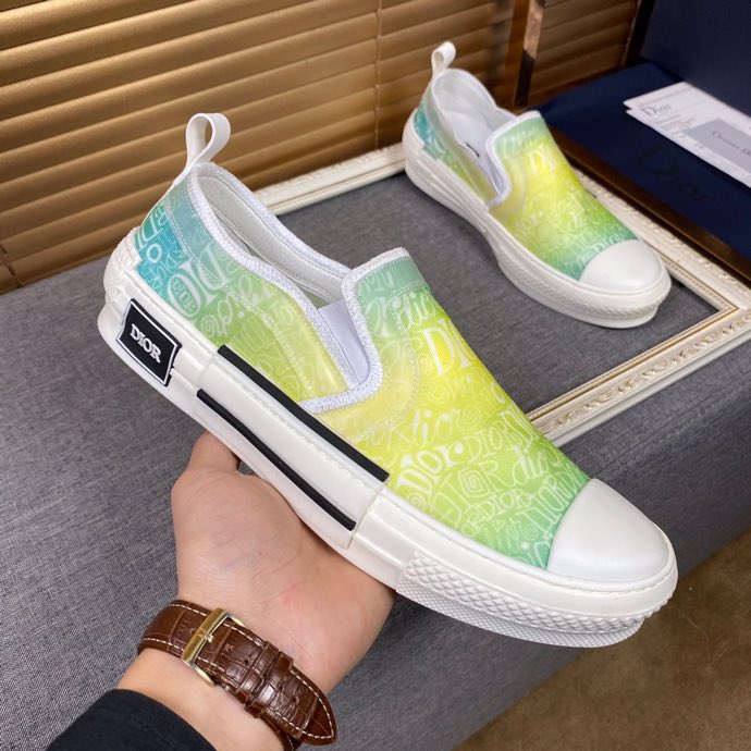 GLM - DIR B23 Slip Yellow And White LOW-TOP SNEAKER