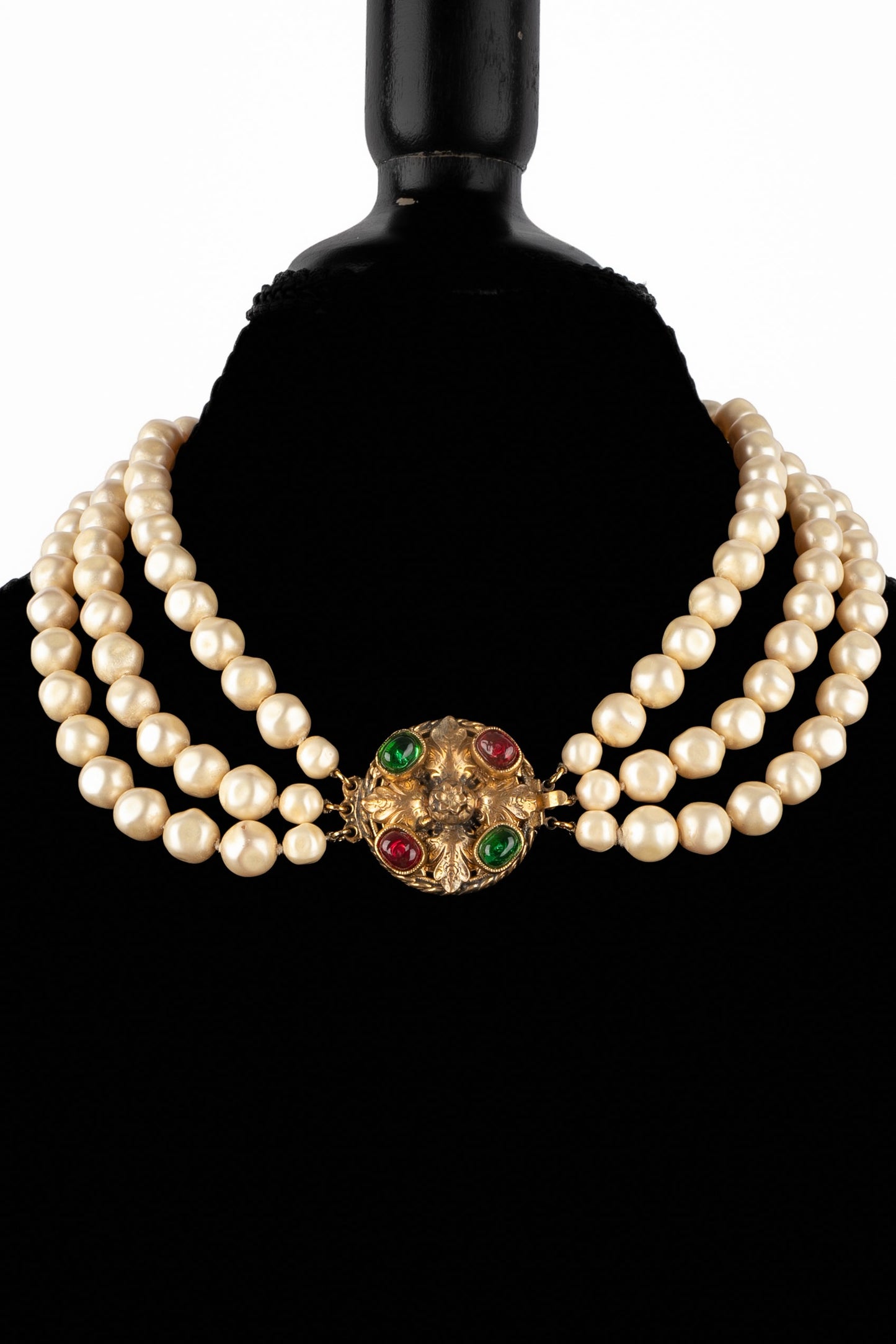 Collier baroque Chanel 1984