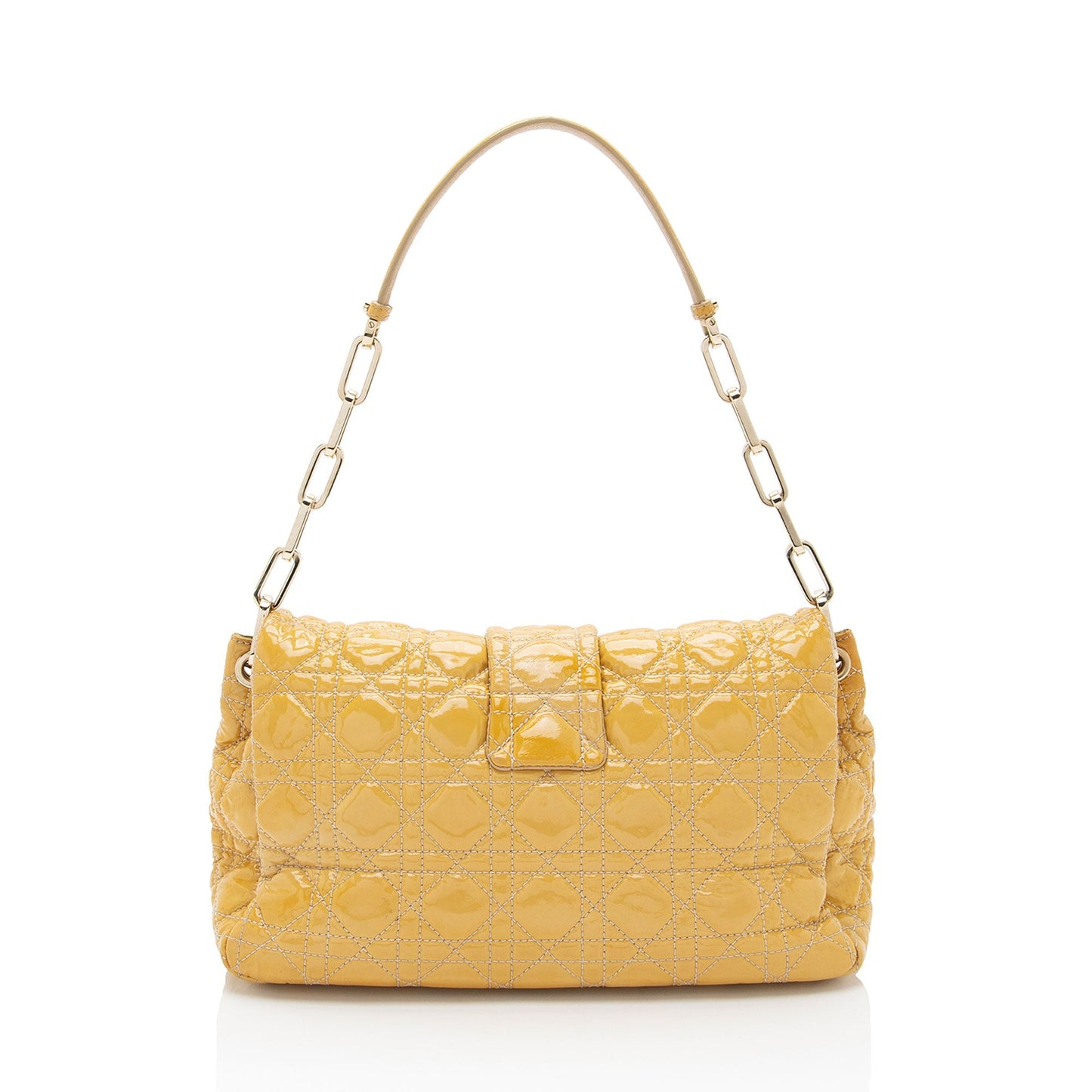 Dior Patent Leather New Lock Flap Bag