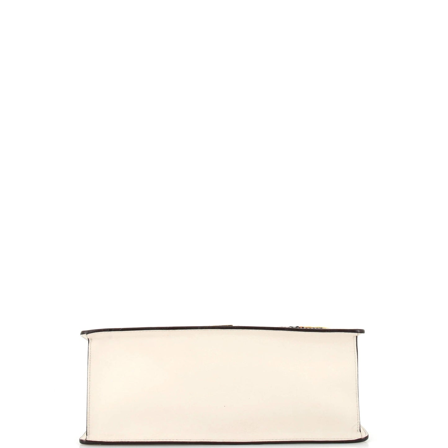Sylvie Top Handle Bag Embroidered Leather Medium