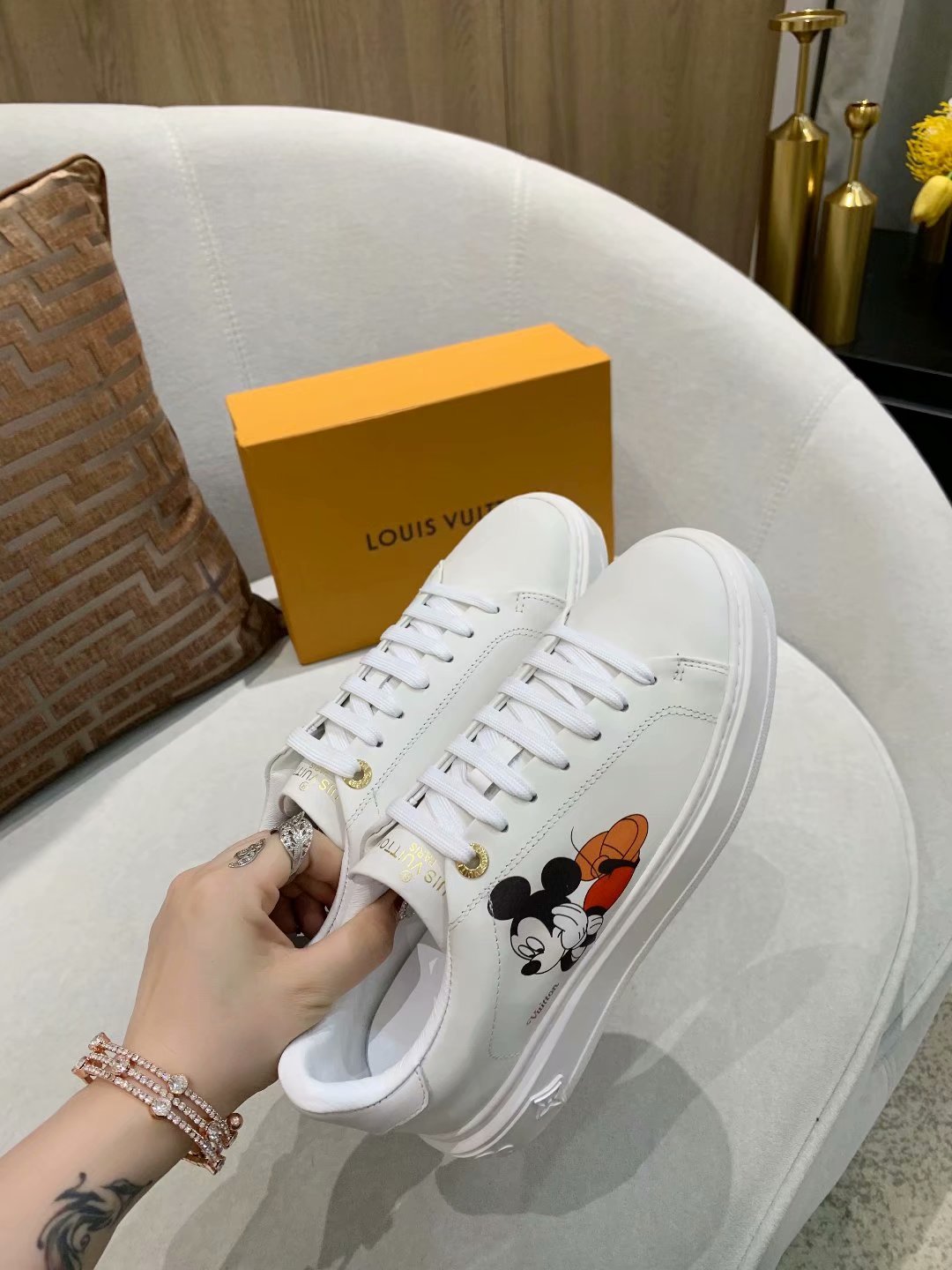 GLM - LUV Time Out MK White Sneaker