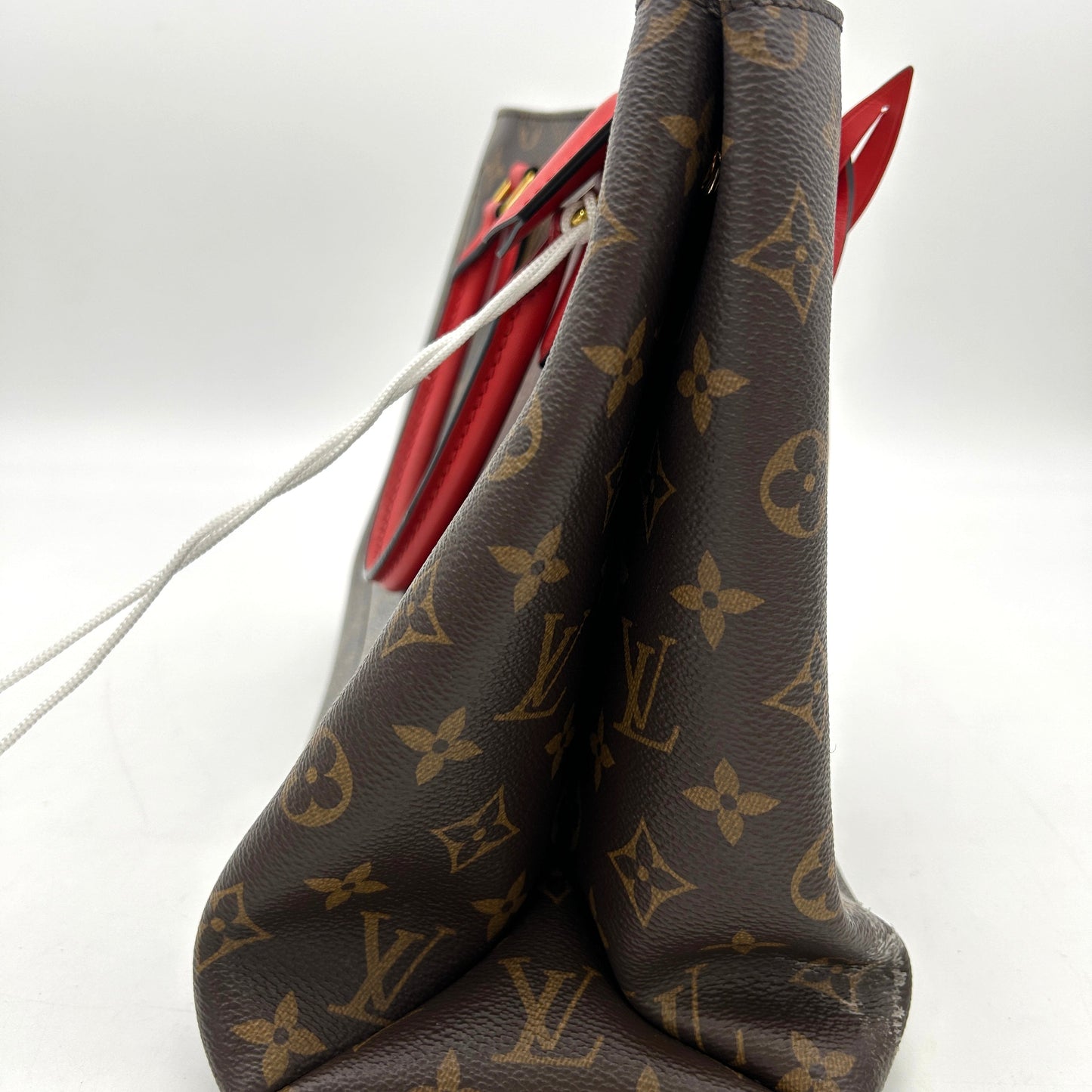 LOUIS VUITTON Monogram Flower Tote Coquelicot LA29401
