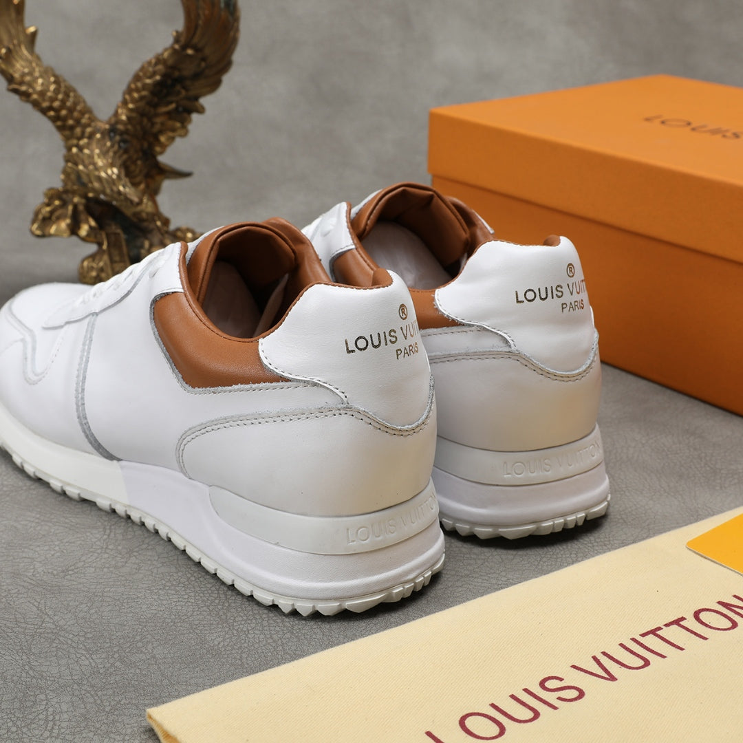 GLM - LUV Run Away Low Top White Sneaker