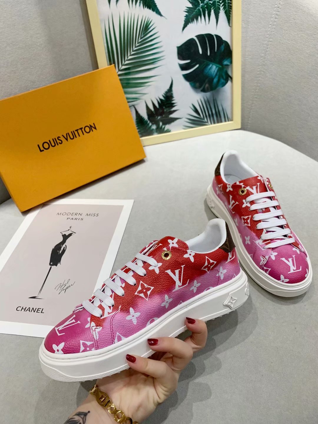 GLM - LUV Casual Low Pink Sneaker