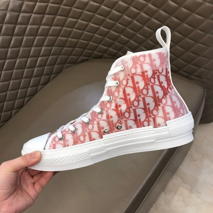GLM - DIR B23 Orange HIGH-TOP SNEAKER