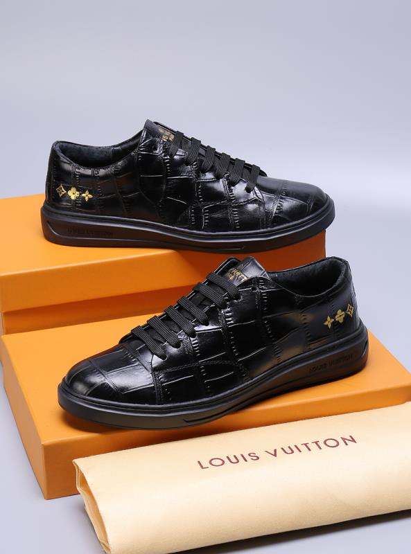 GLM - LUV Alligator Black Sneaker