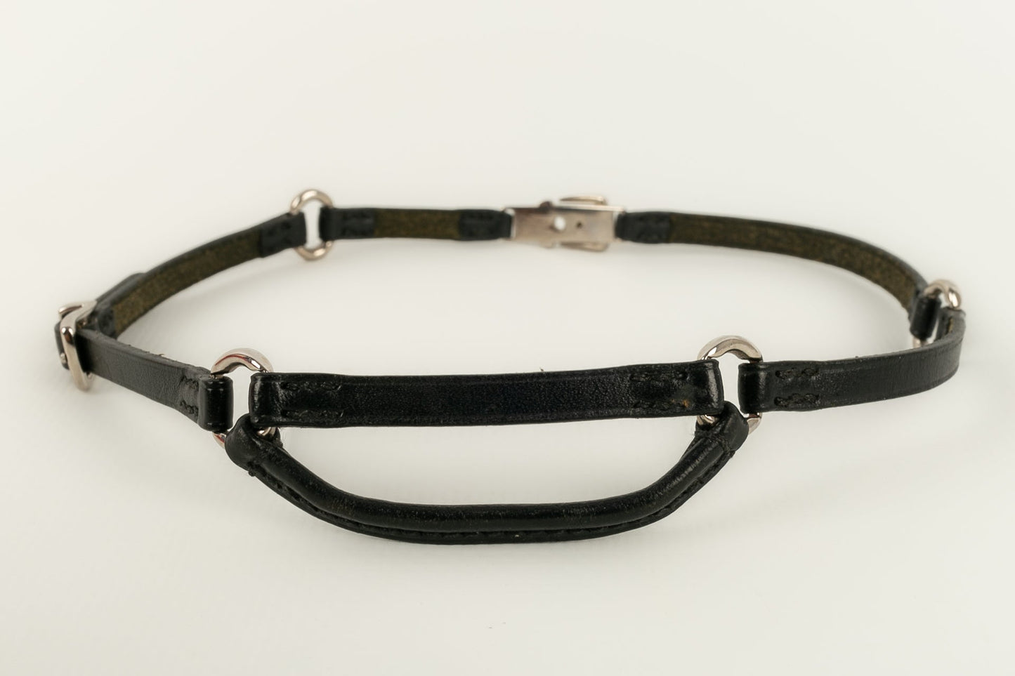 Collier chocker en cuir HermÃƒÆ’Ã‚Â¨s