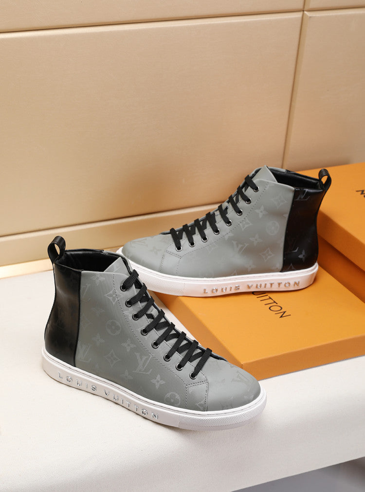 GLM - LUV Stellar Trainer Boot Gray Black Sneaker