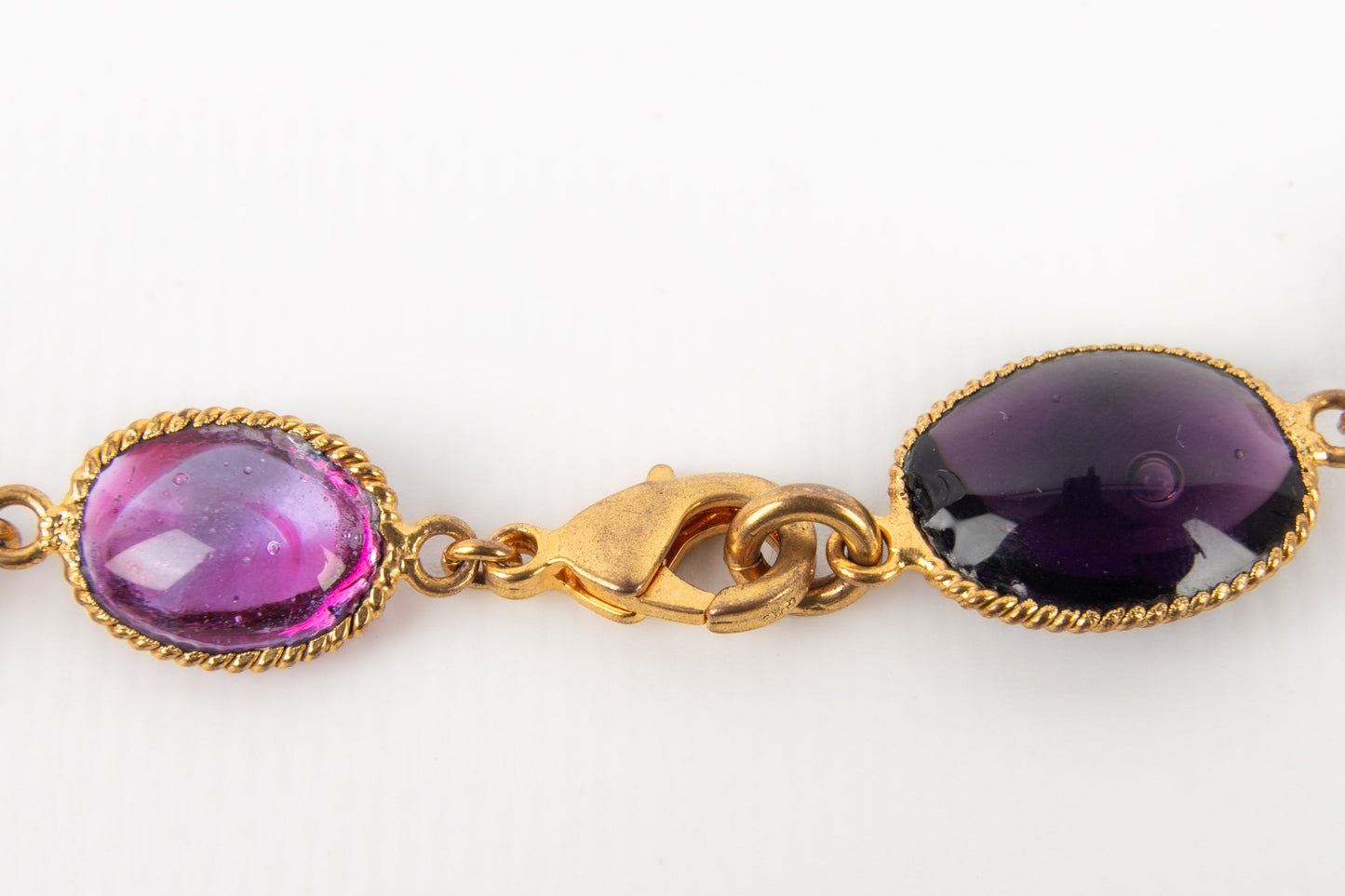 Collier en pÃƒÆ’Ã‚Â¢te de verre