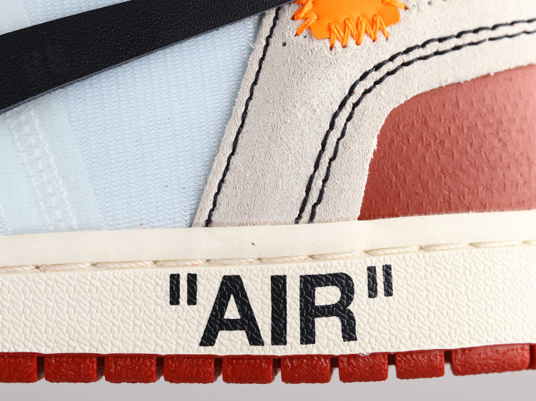 GLM - AJ1 White Red