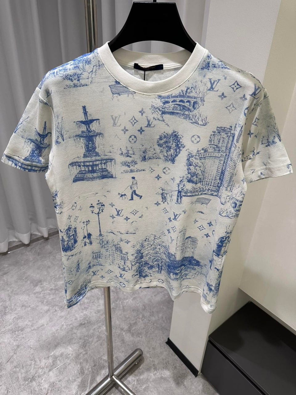 GLM -  Printed Cotton Pique T-Shirt